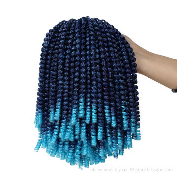 spring twist hair  passion twist hair ombre colored crochet braids hair